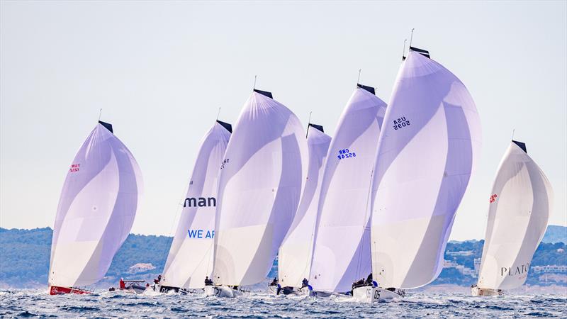 2024 52 Super Series PalmaVela Sailing Week Day 3 photo copyright Nico Martinez / 52 Super Series taken at Real Club Náutico de Palma and featuring the TP52 class