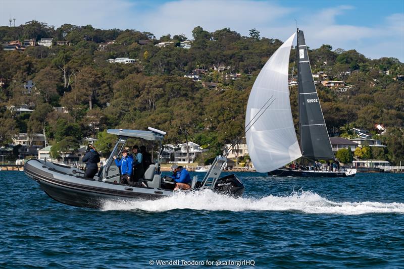 Pallas Capital TP52 Gold Cup Act 4 photo copyright Wendell Teodoro @sailorgirlhq taken at Royal Prince Alfred Yacht Club and featuring the TP52 class