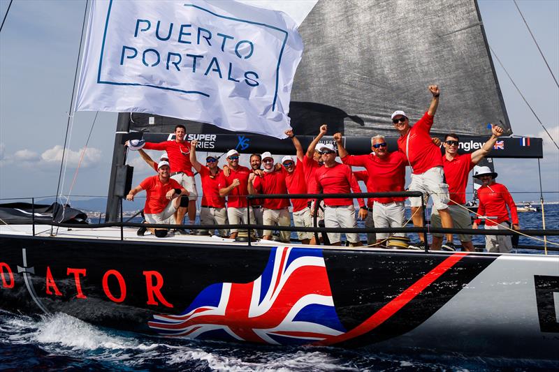 Gladiator wins Puerto Portals 52 Super Series Sailing Week photo copyright Nico Martinez / 52 Super Series taken at  and featuring the TP52 class
