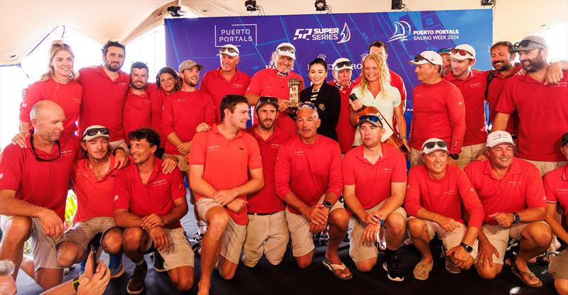 Gladiator wins Puerto Portals 52 Super Series Sailing Week photo copyright Nico Martinez / 52 Super Series taken at  and featuring the TP52 class