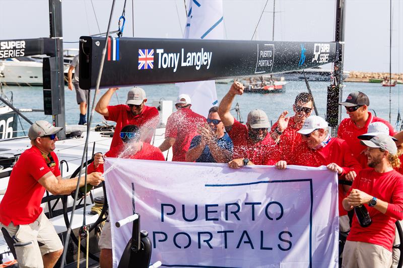 Gladiator wins Puerto Portals 52 Super Series Sailing Week photo copyright Nico Martinez / 52 Super Series taken at  and featuring the TP52 class