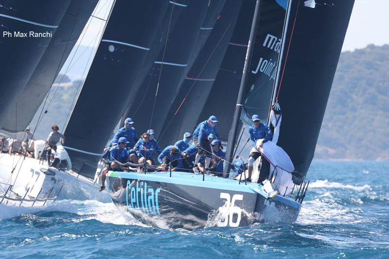 52 SUPER SERIES Saint-Tropez Cup Day 2 photo copyright Max Ranchi / www.maxranchi.com taken at Société Nautique de Saint-Tropez and featuring the TP52 class