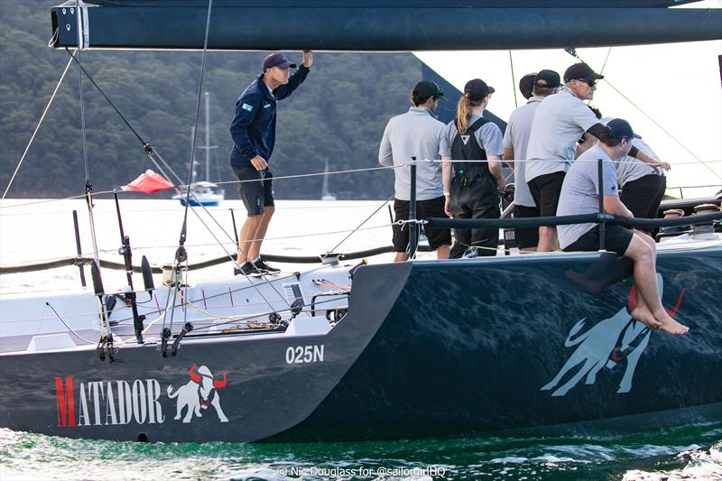 Matador looking for puffs to join together during TP52 Pallas Capital Gold Cup 2025 Act 4 photo copyright Nic Douglass for @sailorgirlhq taken at Royal Prince Alfred Yacht Club and featuring the TP52 class