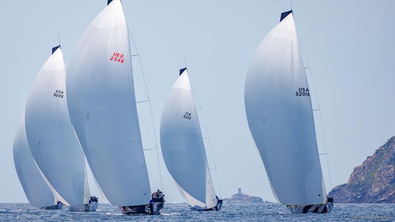 Galicia 52 Super Series Royal Cup Day 2 photo copyright Nico Martinez / 52 Super Series taken at Monte Real Club de Yates and featuring the TP52 class