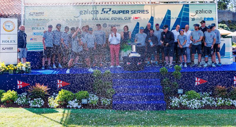 Galicia 52 Super Series Royal Cup final day photo copyright Nico Martinez / 52 Super Series taken at Monte Real Club de Yates and featuring the TP52 class