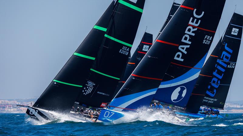 Rolex TP52 World Championship in Cascais Day 1 - photo © Nico Martinez / 52 Super Series