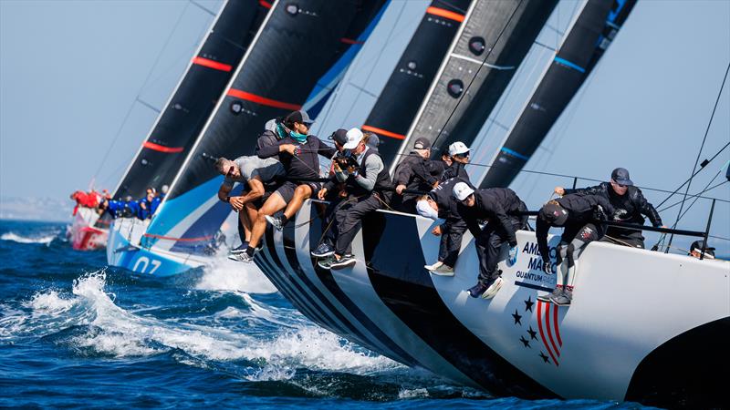 Rolex TP52 World Championship in Cascais Day 1 - photo © Nico Martinez / 52 Super Series
