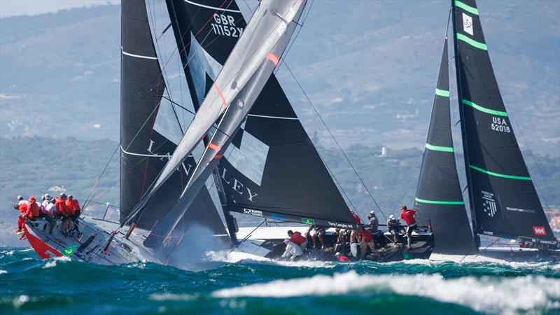 Rolex TP52 World Championship in Cascais Day 1 - photo © Nico Martinez / 52 Super Series
