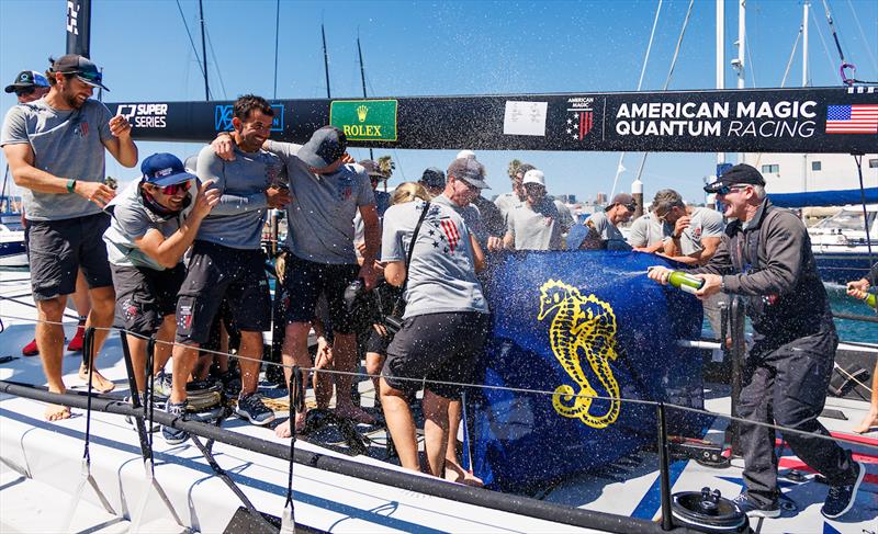 American Magic Quantum Racing win the Rolex TP52 World Championship in Cascais - photo © Nico Martinez / 52 Super Series