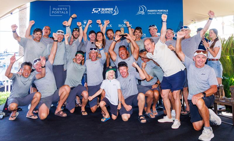 2025 Puerto Portals 52 Super Series Sailing Week, final day - photo © Nico Martinez / 52 Super Series
