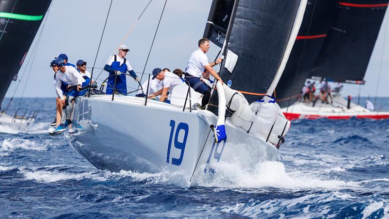 52 Super Series 2025 Porto Cervo by Range Rover - Day 1 photo copyright Nico Martinez / 52 Super Series taken at Yacht Club Costa Smeralda and featuring the TP52 class