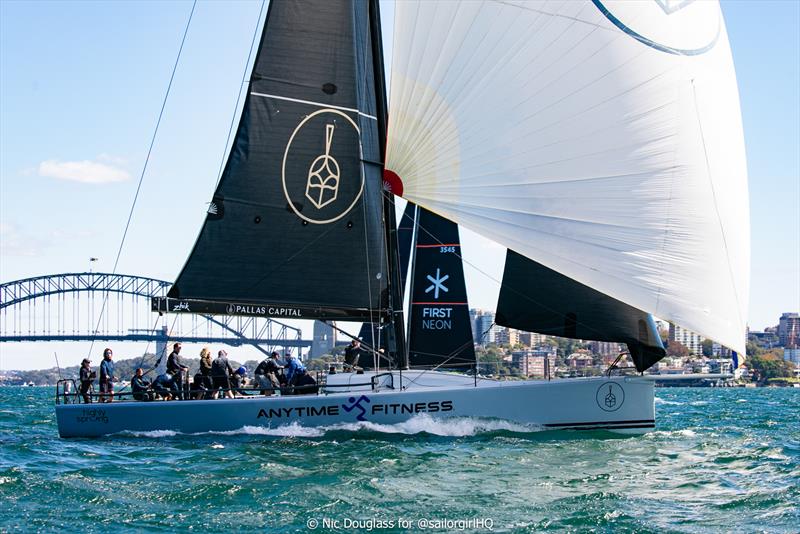 Pallas Capital Gold Cup Act 1 - TP's attempting to squeeze in a final race photo copyright Nic Douglass for @sailorgirlHQ taken at Cruising Yacht Club of Australia and featuring the TP52 class