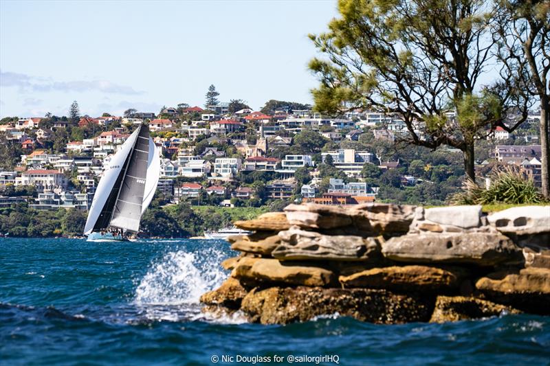 Pallas Capital Gold Cup Act 2 - Smuggler led on TPR after day one photo copyright Nic Douglass for @sailorgirlHQ taken at Cruising Yacht Club of Australia and featuring the TP52 class