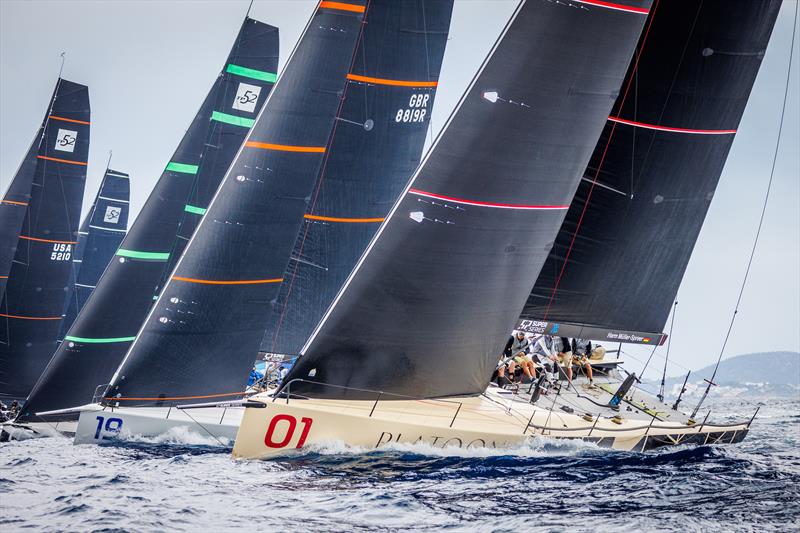 TP52 fleet at Sandberg PalmaVela - photo © Nico Martínez