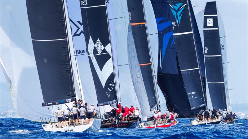 Puerto Portals 52 Super Series Sailing Week - Day 1 photo copyright Nico Martinez / 52 Super Series taken at  and featuring the TP52 class