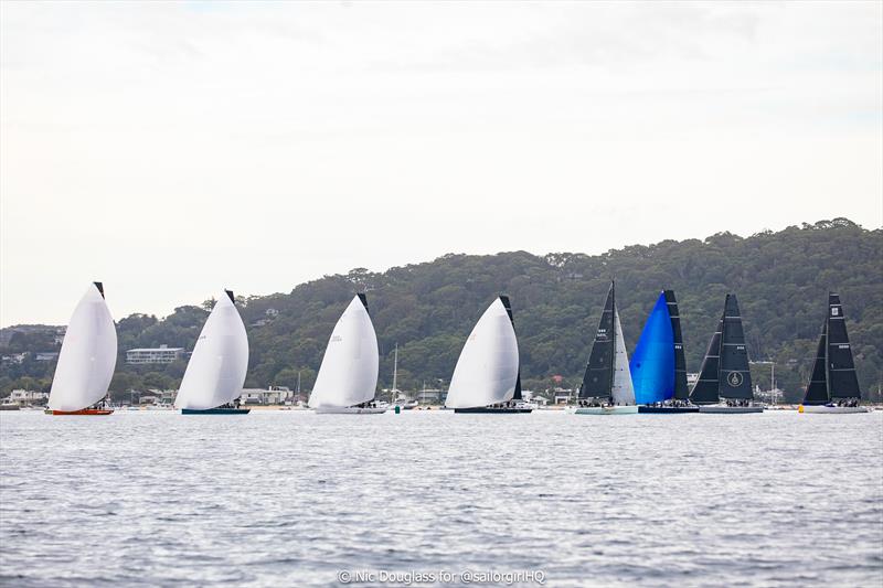 The line up of TP's at the 2026 Pallas Capital Gold Cup photo copyright Nic Douglass for @sailorgirlHQ taken at Royal Prince Alfred Yacht Club and featuring the TP52 class