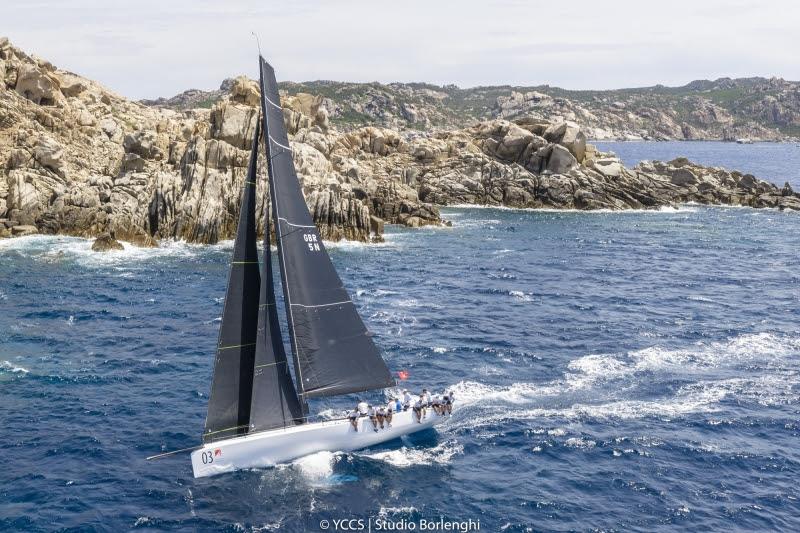 The TP52 Ino Veritas, representing the RORC, winner of the first coastal race in the SC1 class - Range Rover Sardinia Cup 2026 - photo © YCCS / Studio Borlenghi