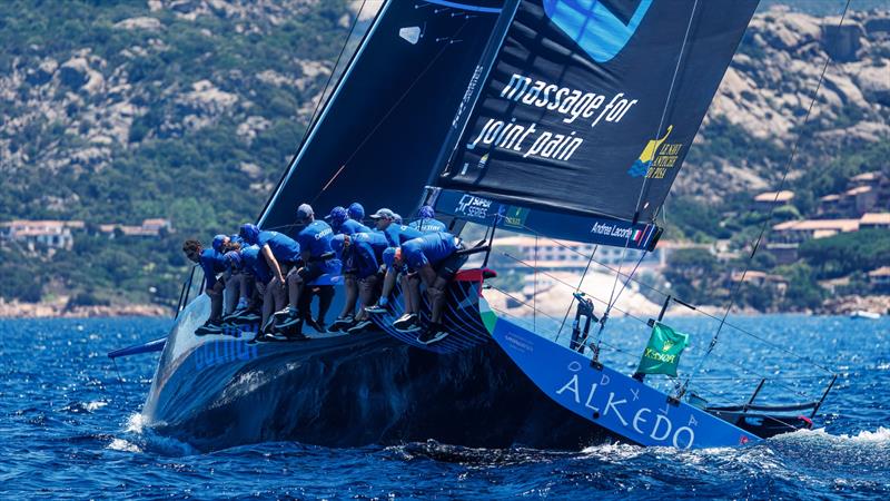 Rolex TP52 World Championship 2026 in Porto Cervo - Day 1 - photo © Nico Martinez / 52 Super Series