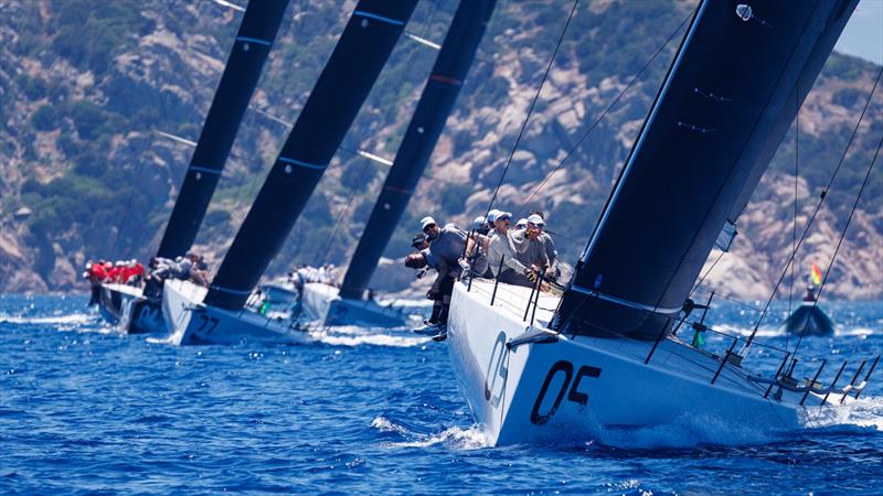 Rolex TP52 World Championship 2026 in Porto Cervo - Day 1 - photo © Nico Martinez / 52 Super Series