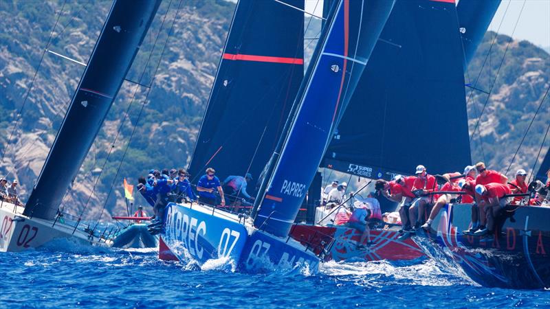 Rolex TP52 World Championship 2026 in Porto Cervo - Day 1 - photo © Nico Martinez / 52 Super Series