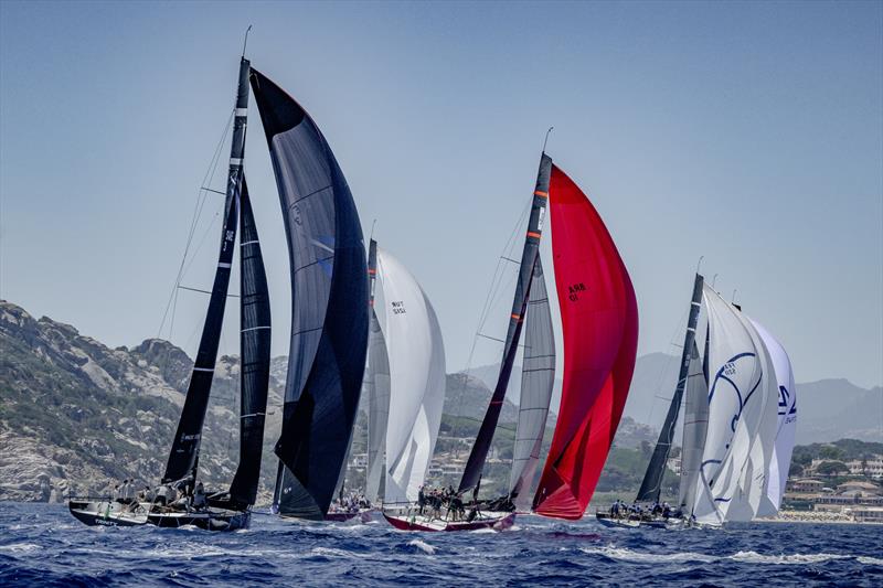 2026 Rolex TP52 Worlds Porto Cervo day 1 - photo © Nico Martinez / 52 Super Series