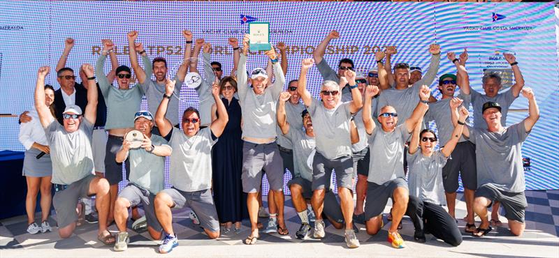 Rolex TP52 World Championship 2026 in Porto Cervo - Day 5 photo copyright Nico Martinez / 52 Super Series taken at Yacht Club Costa Smeralda and featuring the TP52 class