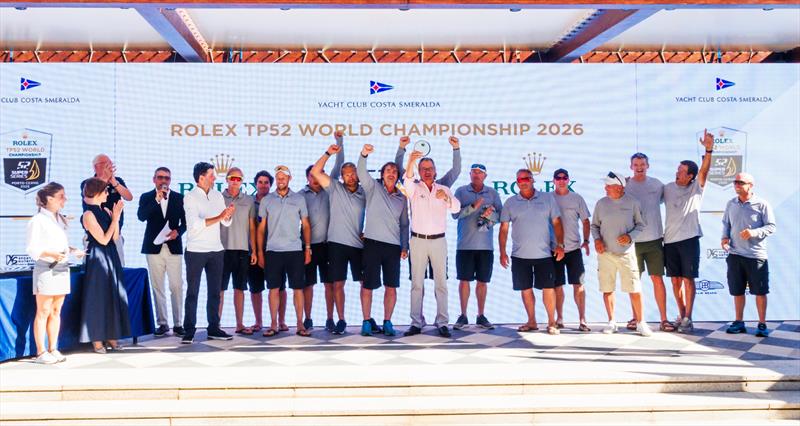 Rolex TP52 World Championship 2026 in Porto Cervo - Day 5 photo copyright Nico Martinez / 52 Super Series taken at Yacht Club Costa Smeralda and featuring the TP52 class