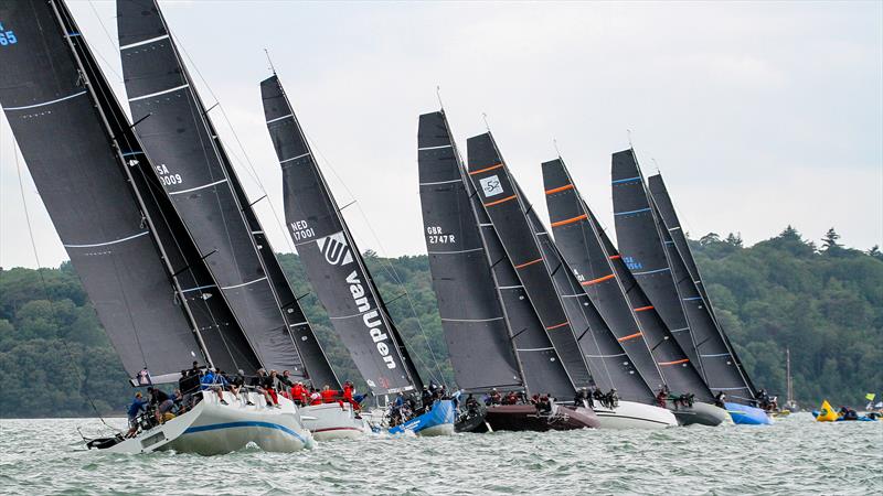 Final Final (nearest pin) - TP52 - Admirals Cup - July 2025 - photo © Richard Gladwell - Sail-World.com/nz