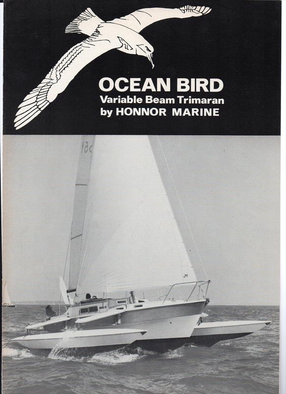In the early days of offshore multi-hulls, Ocean Bird was seen as a fast yet reliable and manageable boat that was within the reach of many yachtsmen photo copyright G. Westell taken at  and featuring the Trimaran class