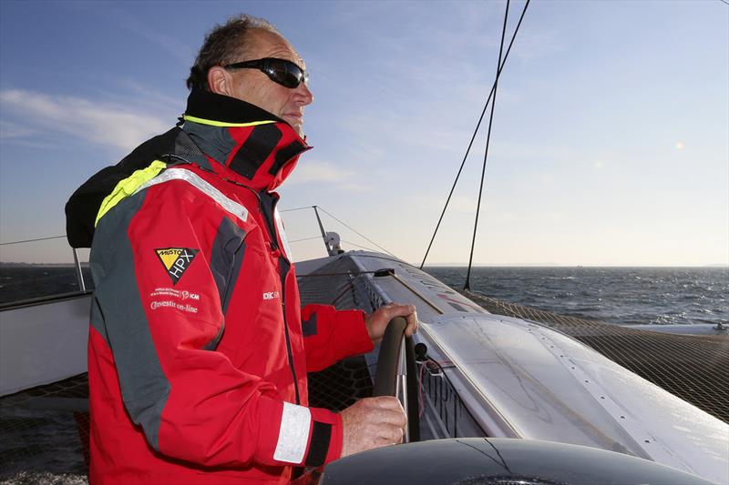 Francis Joyon breaks Solo North Atlantic record photo copyright IDEC Sport taken at  and featuring the Trimaran class