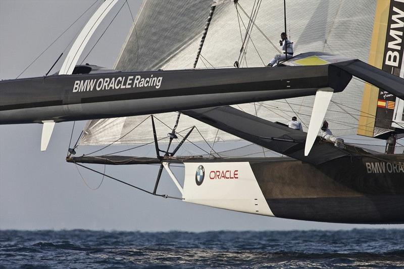 BMW Oracle Racing photo copyright Guilain Grenier / www.oracleracing.com taken at  and featuring the Trimaran class