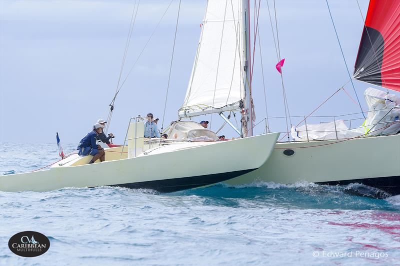 Le Tri on Caribbean Multihull Challenge day 1 - photo © Edward Penagos