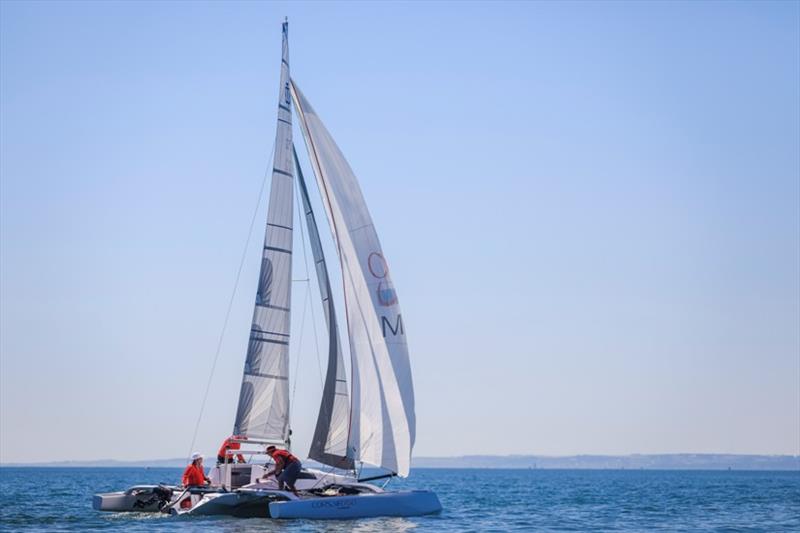 Corsair 760 - Festival of Sails photo copyright Salty Dingo taken at Royal Geelong Yacht Club and featuring the Trimaran class