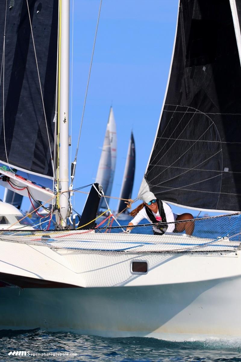 Jo Breen on Groupama photo copyright Sugar Photographie taken at Townsville Yacht Club and featuring the Trimaran class