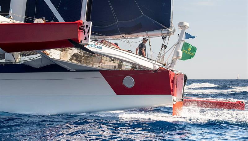 Rolex Middle Sea Race  photo copyright Rolex / Kurt Arrig taken at Royal Malta Yacht Club and featuring the Trimaran class