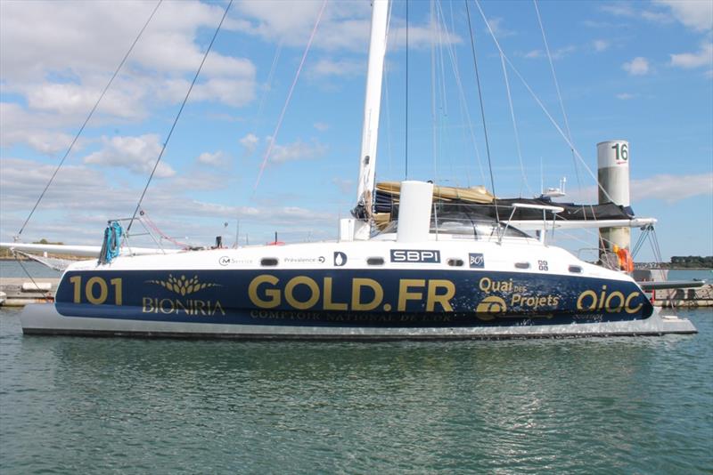 Erwin Thiboumery will race on board Gold.fr photo copyright Sébastien Soupey taken at  and featuring the Trimaran class