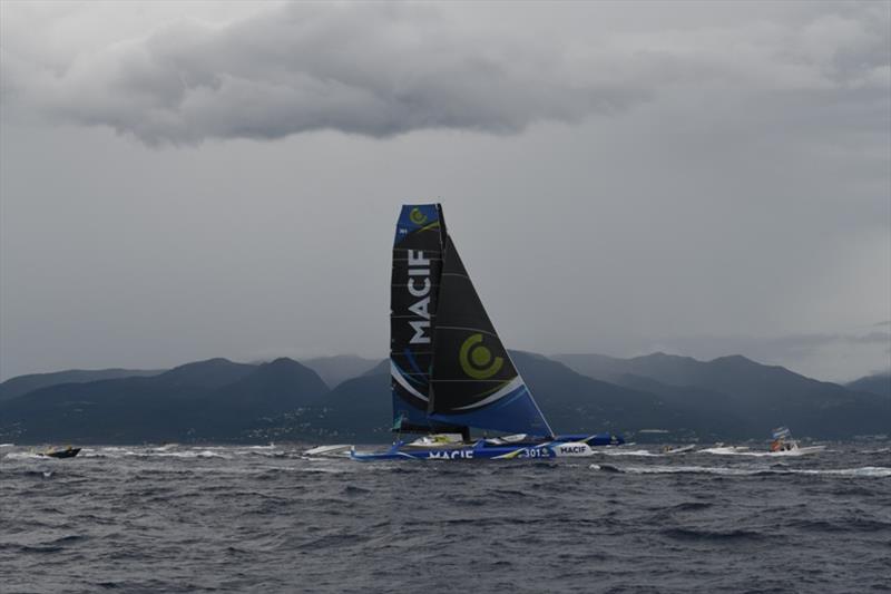 MACIF trimaran - Route du Rhum photo copyright Yvan Zedda / Macif taken at  and featuring the Trimaran class