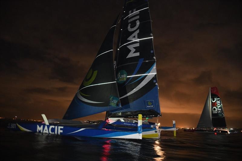 MACIF trimaran - Route du Rhum photo copyright Yvan Zedda / Macif taken at  and featuring the Trimaran class