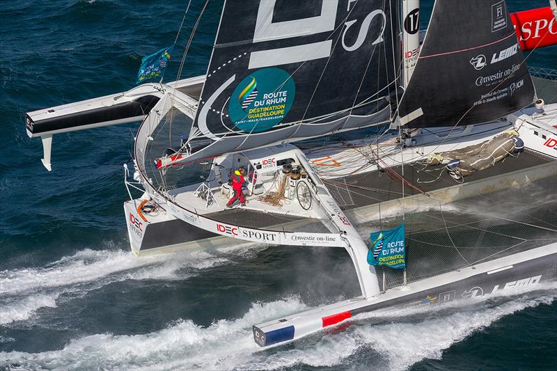 2018 Route du Rhum-Destination Guadeloupe photo copyright Jean-Marie Liot taken at  and featuring the Trimaran class