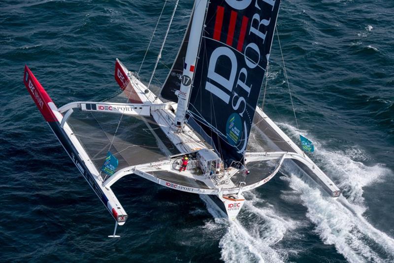 IDEC Sport, skipper Francis Joyon - photo © Jean Marie Liot / ALEA / IDEC SPORT