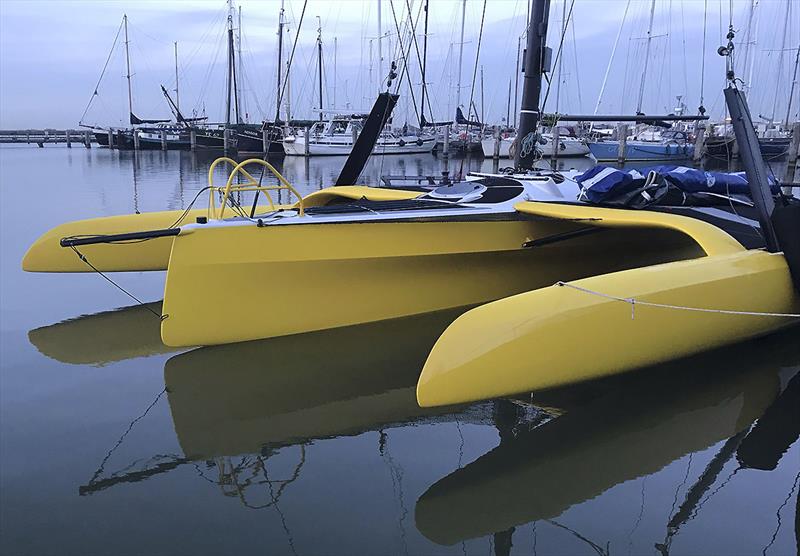 TF10 Trimaran #5 begins sea trials photo copyright DNA taken at  and featuring the Trimaran class