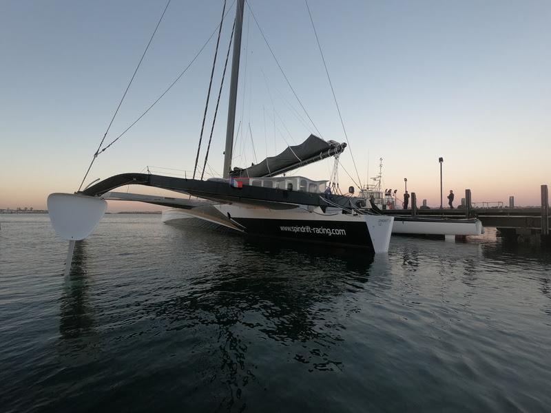 Spindrift 2 - Jules Verne Trophy record attempt photo copyright Christophe Espagnon / Spindrift racing taken at  and featuring the Trimaran class