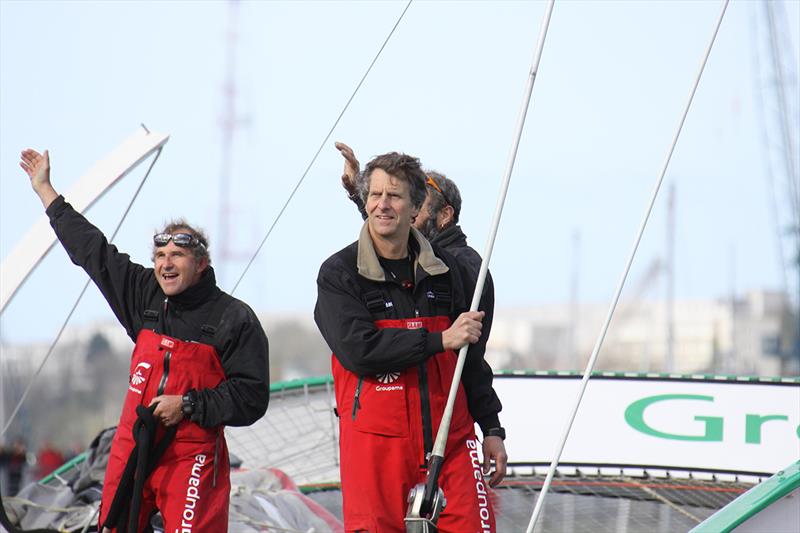 Stan Honey on Groupama photo copyright Media Pro International taken at Cruising Club of America and featuring the Trimaran class