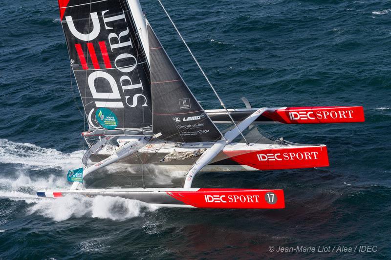 IDEC Sport photo copyright Jean-Marie Liot taken at  and featuring the Trimaran class
