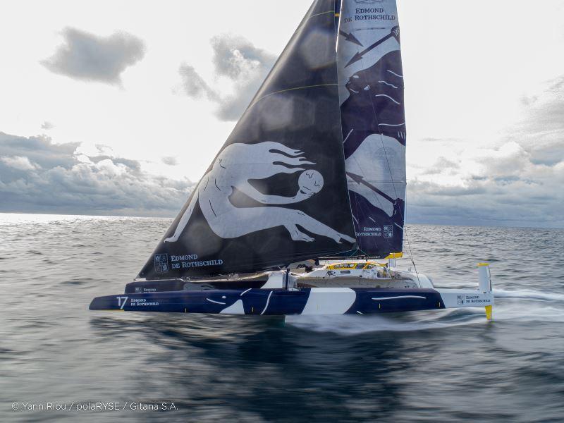 Maxi Edmond de Rothschild photo copyright Yann Riou / polaRYSE / Gitana S.A. taken at  and featuring the Trimaran class