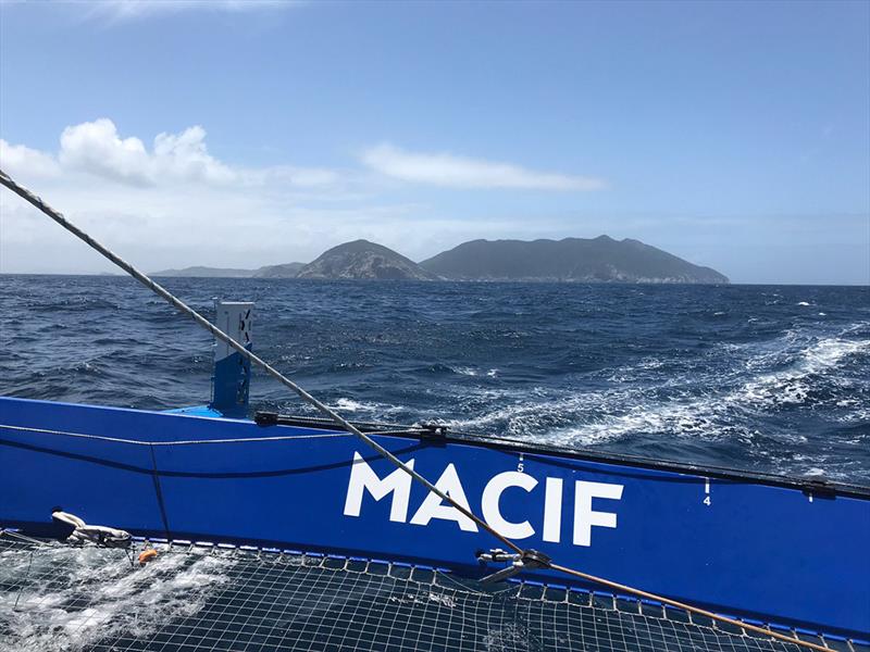 Trimaran MACIF - Brest Atlantiques 2019 photo copyright Jérémy Eloy / Maci taken at  and featuring the Trimaran class