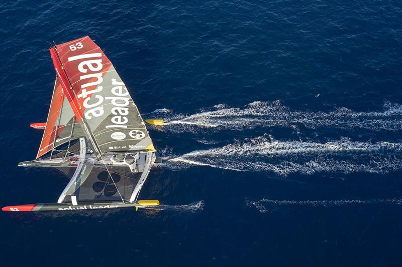 Trimaran Actual Leader - Brest Atlantiques 2019 - photo © Ronan Gladu / Actual Leader 