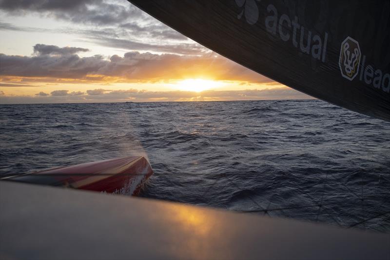 Actual Leader - Brest Atlantiques 2019 photo copyright Ronan Gladu / Actual Leader taken at  and featuring the Trimaran class