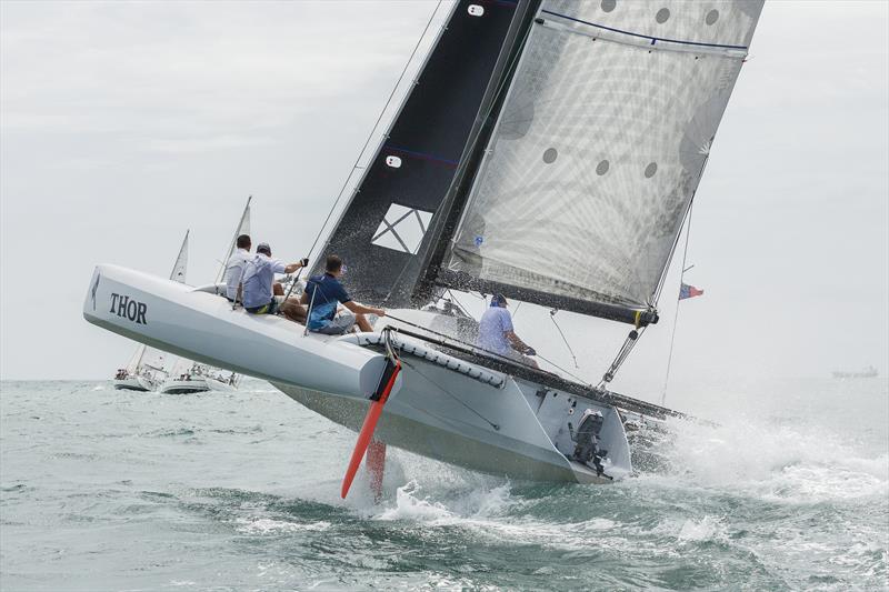 So long, Henry. See you in Fiddler's Green photo copyright Guy Nowell taken at  and featuring the Trimaran class