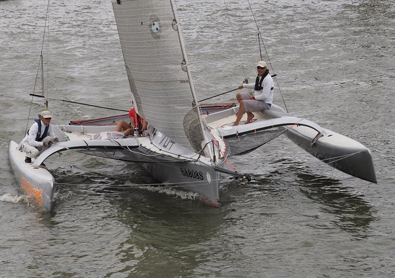 Tony Grainger photo copyright Jeni Bone taken at  and featuring the Trimaran class